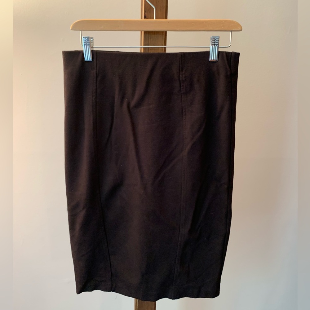 MAURICES | Stretchy Black Pull On Pencil Skirt | size S
